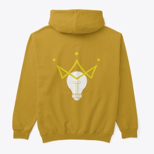 Wisdom and Royalty Classic Hoodie Back