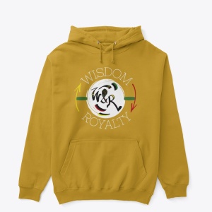 Wisdom and Royalty Classic Hoodie Front